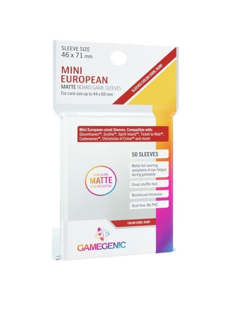 GameGenic Matte Mini European (Cartas hasta 44x69 mm)