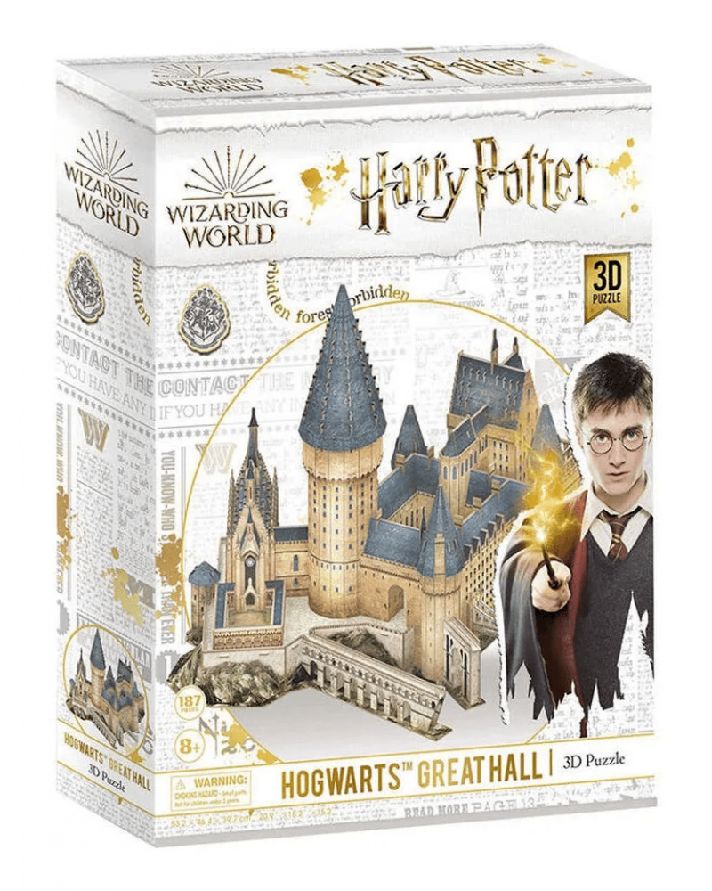 Puzzle 3D - Harry Potter - Gran Salón - CubicFun