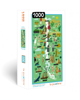 Puzzle 1000 piezas - Mapa...