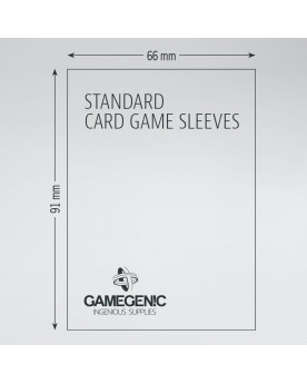 GameGenic Prime Standard Value Pack (200) (Cartas hasta 64x89 mm)