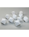 Set de 10 Dados Opaco Blanco - 10 Caras - Chessex