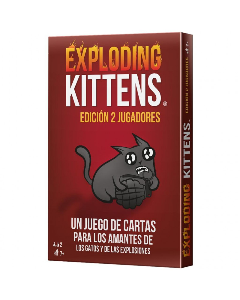 Exploding Kittens - Edición 2 Jugadores