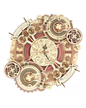 Puzzle 3D - Time Art - Zodiac Wall Clock - Rolife