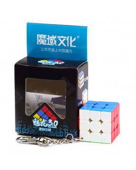 Cubo MoYu MeiLong Llavero 3x3 Mini Stickerless