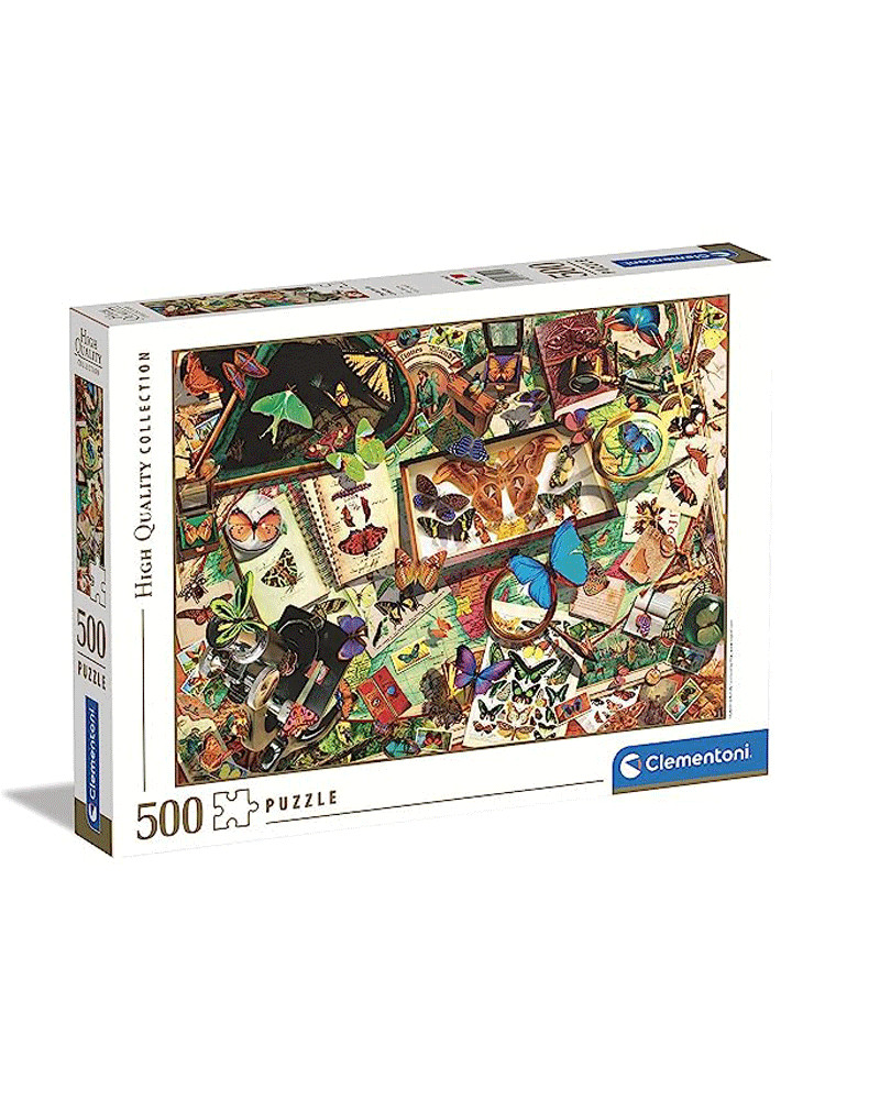 Puzzle 500 piezas - The Butterfly Collector - Clementoni