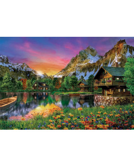 Puzzle 6000 piezas - Alpine Lake - Clementoni [36531]