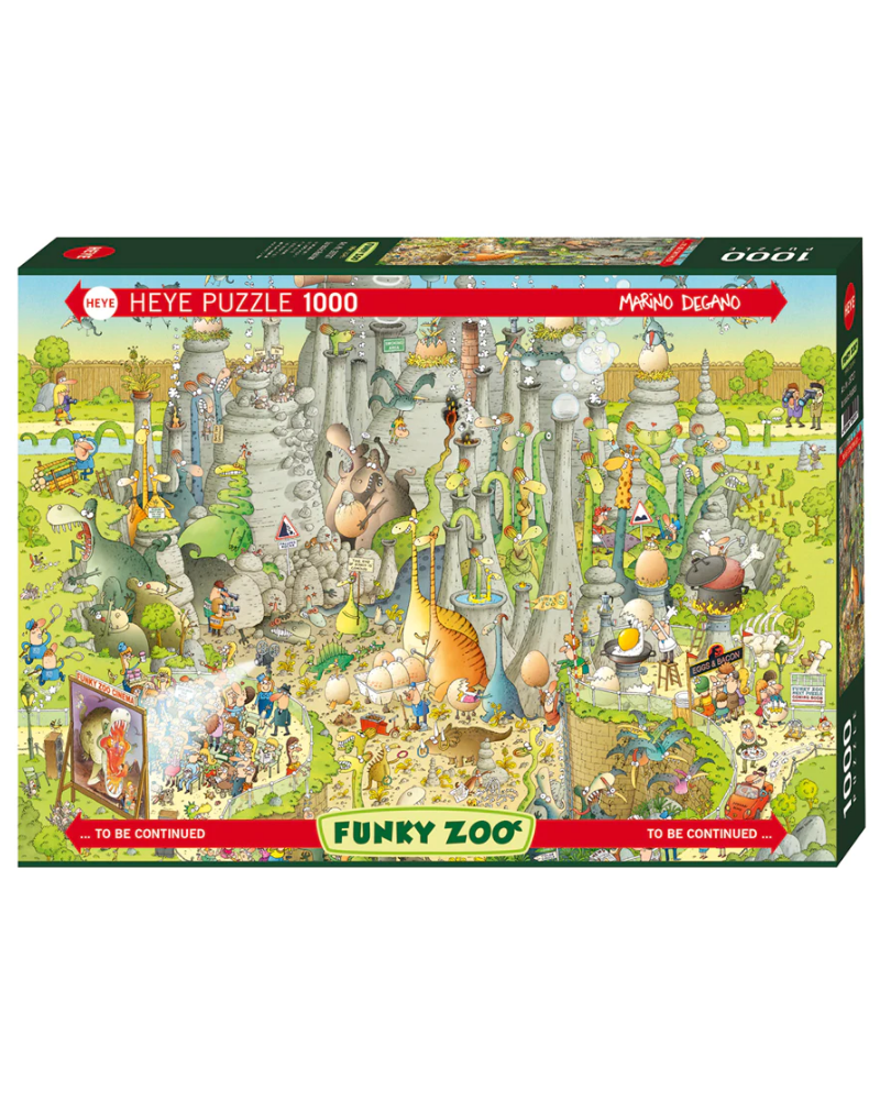 Puzzle 1000 piezas - Jurassic Habitat - Heye