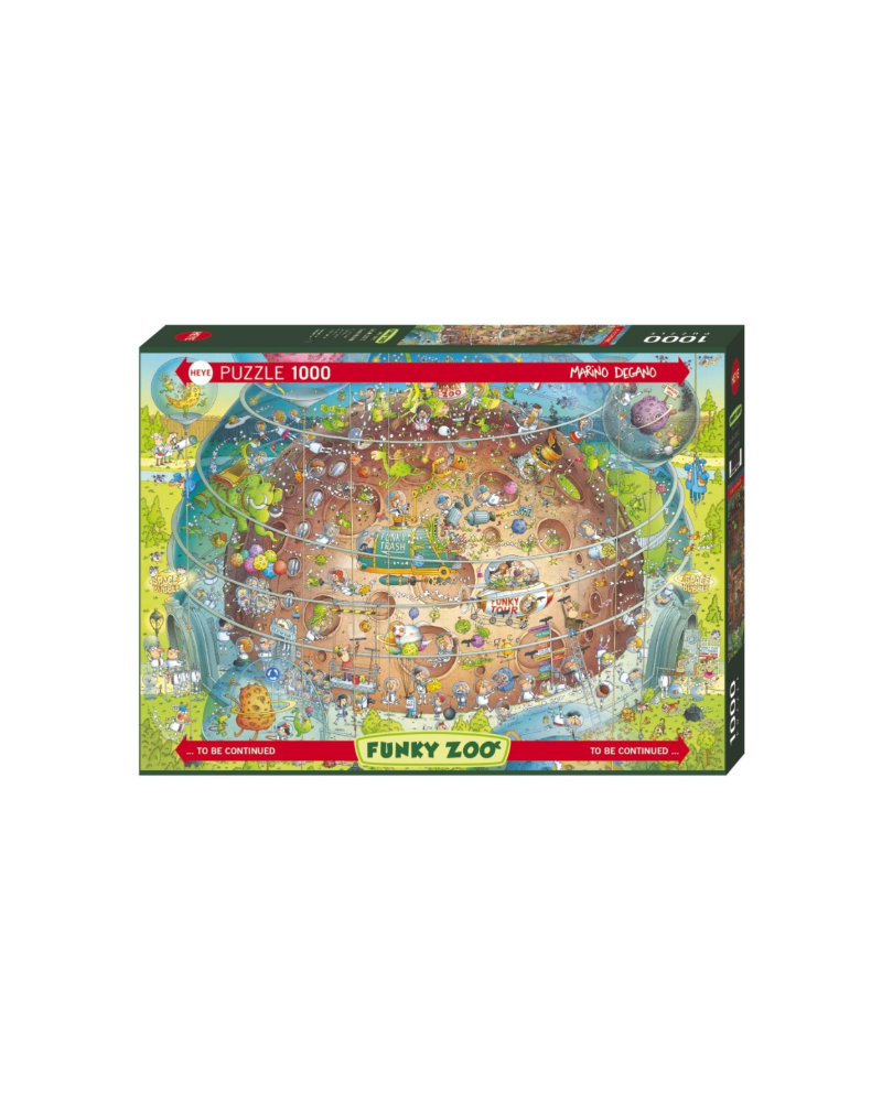 Puzzle 1000 piezas - Cosmic Habitat - Heye