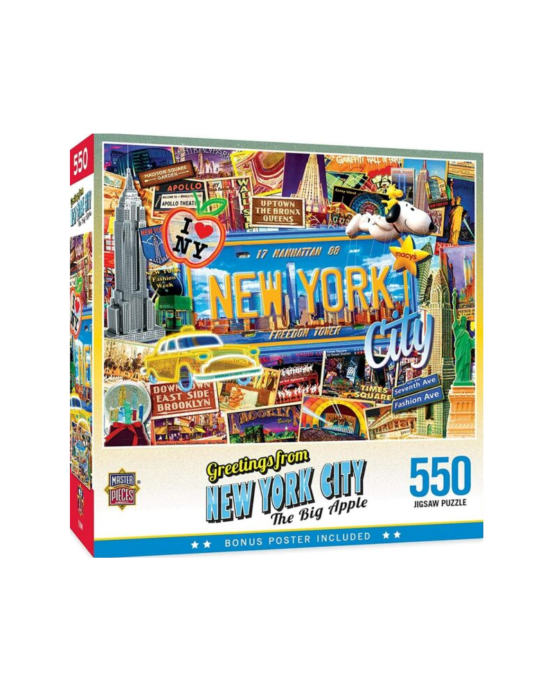 Puzzle 550 Piezas -  New York - Master Pieces