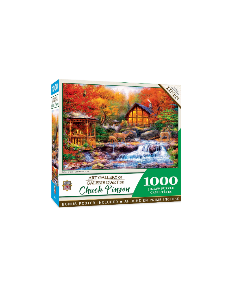 Puzzle 1000 Piezas - Colors of Life - Master Pieces