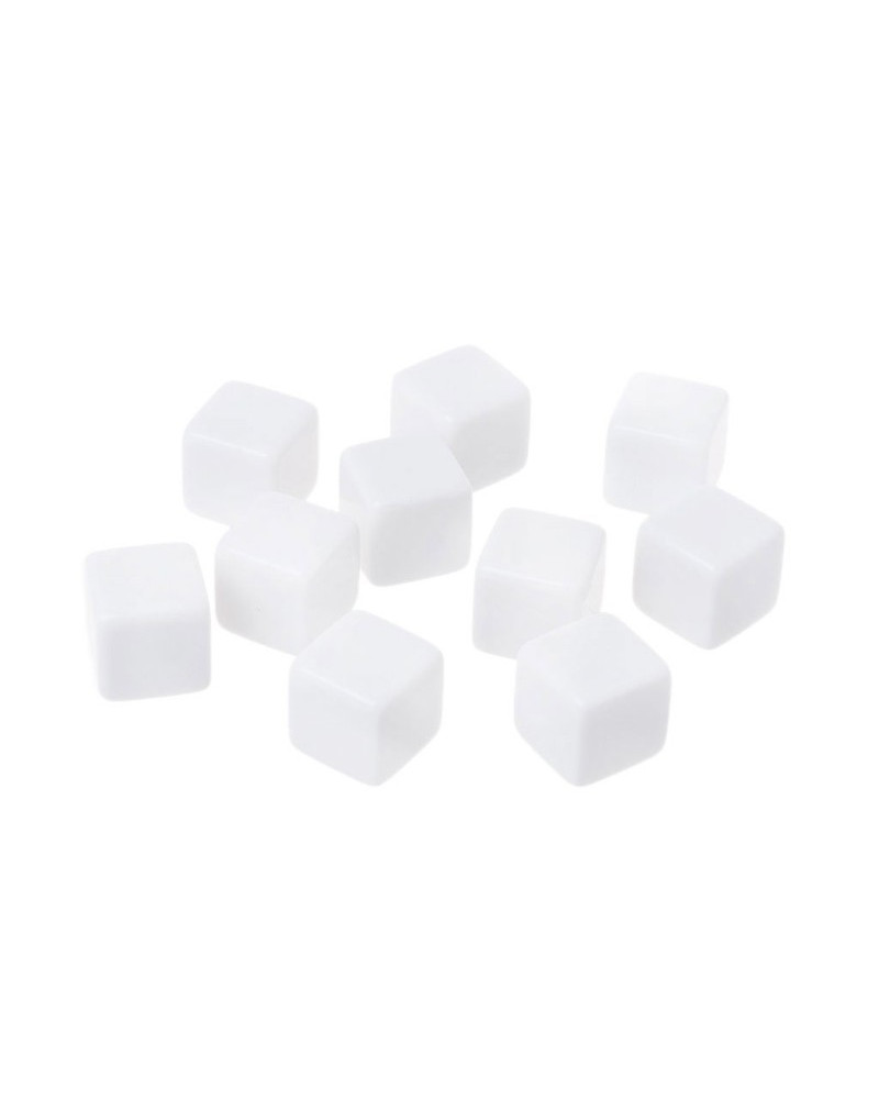 Set Dados Blancos 16 mm (3 Unidades)