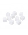 Set Dados Blancos 6 Caras - 16 mm (3 Unidades)