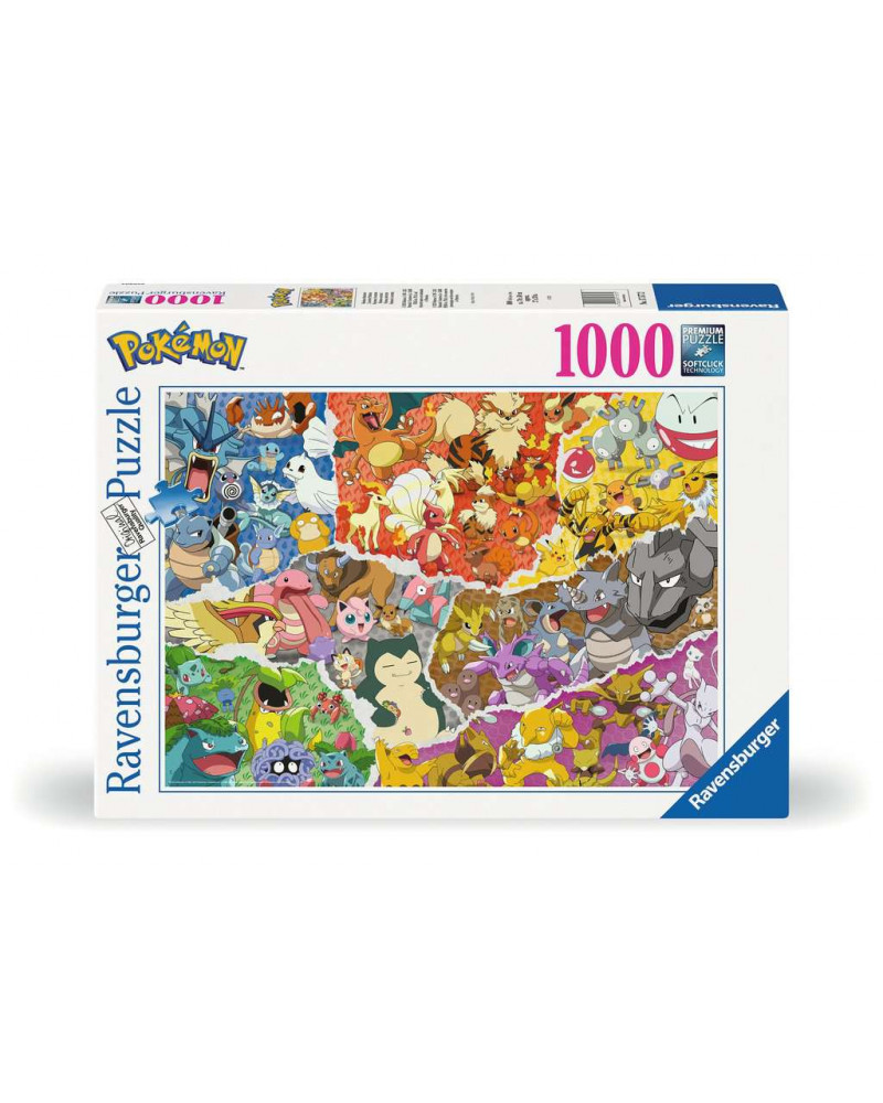 Puzzle 1000 piezas - Pokémon: La Aventura - Ravensburger