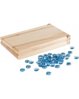 Mancala de Madera (Inglés)