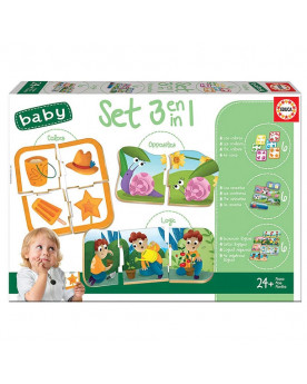 Baby - Puzzles Set 3 en 1...