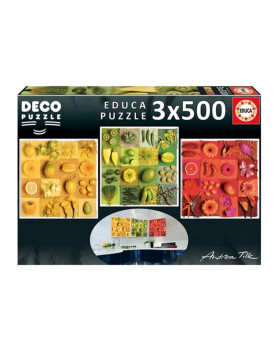 Puzzle 3 x 500 Piezas -...