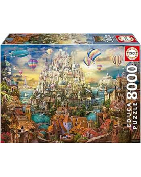 Puzzle 8000 Piezas - Ciudad...