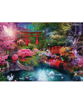 Puzzle 3000 Piezas - Jardín Japonés - Educa