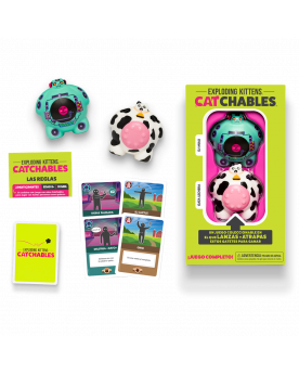 Exploding Kittens Catchables - Pack 4 - DJ Miau y Gata Lechera