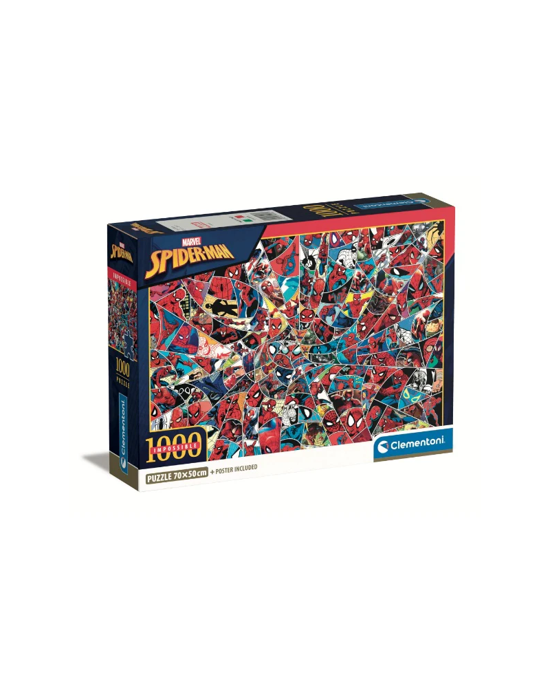 Puzzle 1000 piezas - Hombre Araña Impossible - Clementoni