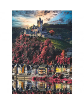 Puzzle 1000 Piezas - Cochem Castle - Clementoni