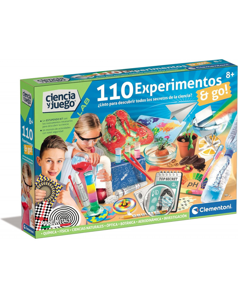 Ciencia y Juego: Laboratorio 110 Experimentos