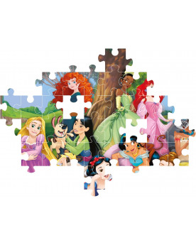 Puzzle 104 piezas - Princesas Disney - Clementoni