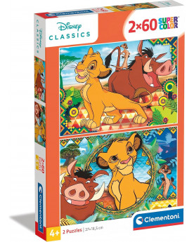 Puzzle 2x60 Piezas - El Rey...