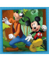 Puzzle 3x48 Piezas - Mickey y Sus Amigos - Clementoni