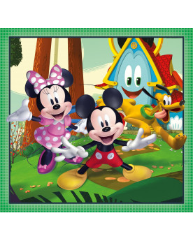 Puzzle 3x48 Piezas - Mickey y Sus Amigos - Clementoni