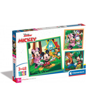 Puzzle 3x48 Piezas - Mickey...