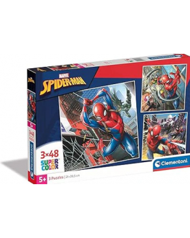 Puzzle 3x48 Piezas - Spiderman - Clementoni