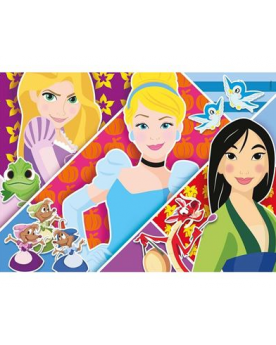 Puzzle 2x20 Piezas - Princesas Disney - Clementoni