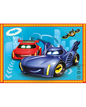 Puzzle Progresivo 4 en 1 - Batwheels - Clementoni