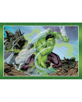 Puzzle Progresivo 4 en 1 - Avengers - Clementoni