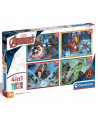 Puzzle Progresivo 4 en 1 - Avengers - Clementoni