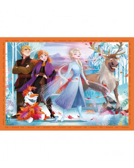 Puzzle Progresivo 4 en 1 - Frozen - Clementoni