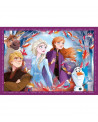 Puzzle Progresivo 4 en 1 - Frozen - Clementoni