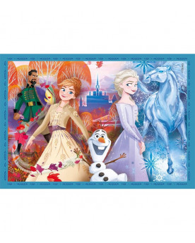 Puzzle Progresivo 4 en 1 - Frozen - Clementoni