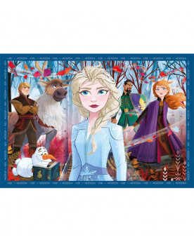 Puzzle Progresivo 4 en 1 - Frozen - Clementoni