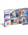 Puzzle Progresivo 4 en 1 - Frozen - Clementoni