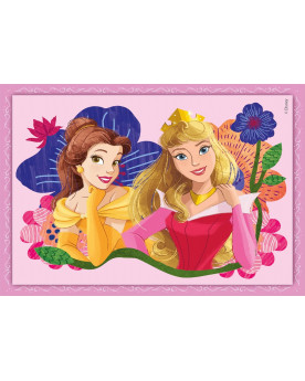 Puzzle Progresivo 4 en 1 - Princesas Disney - Clementoni