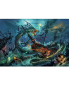 Puzzle 3000 piezas - The Underwater Battle - Clementoni [33023]