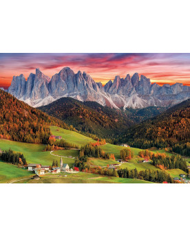 Puzzle 2000 piezas - Val Di Funes - Clementoni