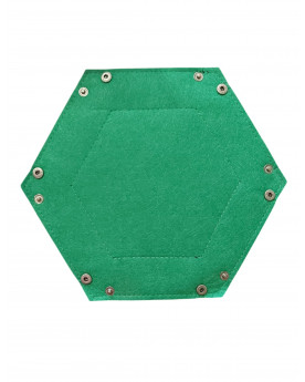 Bandeja Hexagonal Para Dados - Fieltro Premium