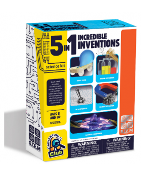 Kit de Ciencia 5 en 1 Inventos