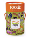 Puzzle 100 Piezas - Wild Animals - Crocodile Creek