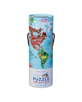 Puzzle 200 Piezas - World...