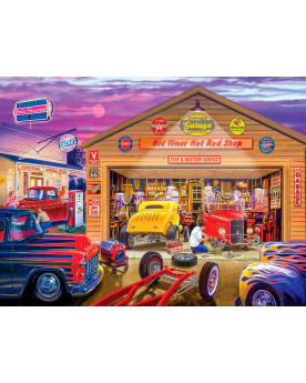 Puzzle 750 Piezas - Old Timer's Hot Rods - Master Pieces