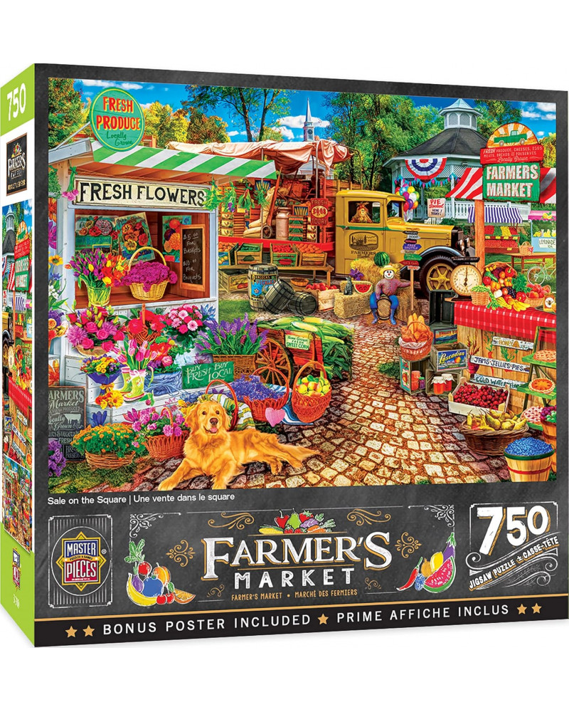 Puzzle 750 Piezas - Sale on the Square - Master Pieces